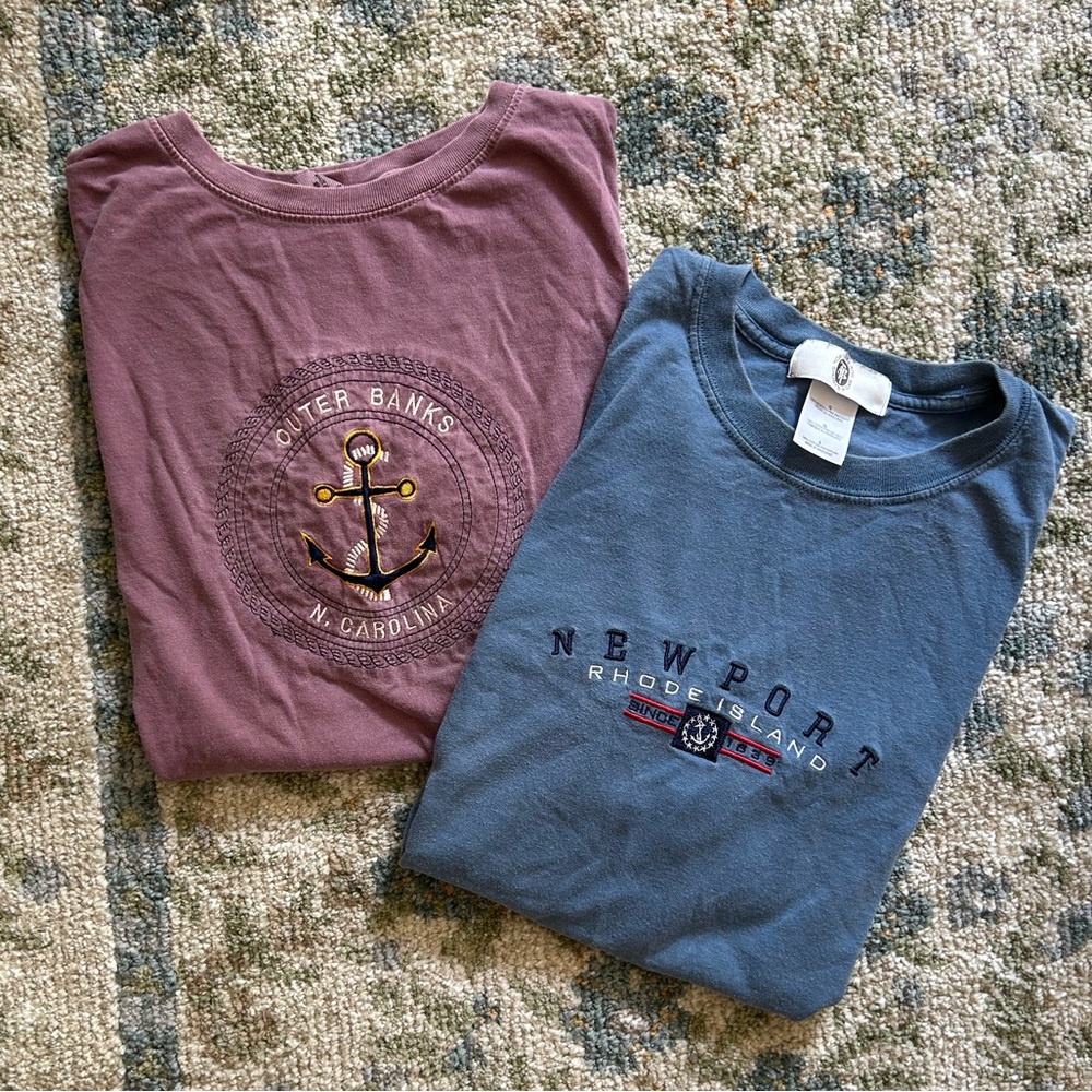 vintage coastal tshirts